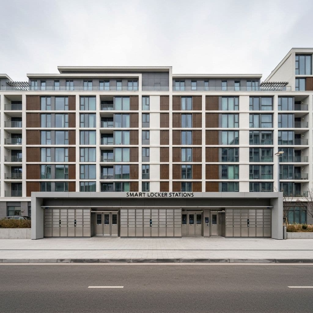 Os 5 Principais Benefícios dos Armários Inteligentes em Complexos de Apartamentos Modernos