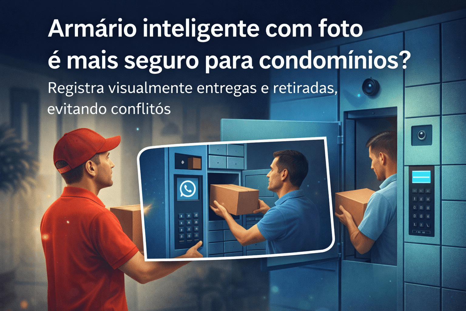 Armário inteligente com foto é mais seguro para condomínios? Entenda como funciona e por que reduz conflitos