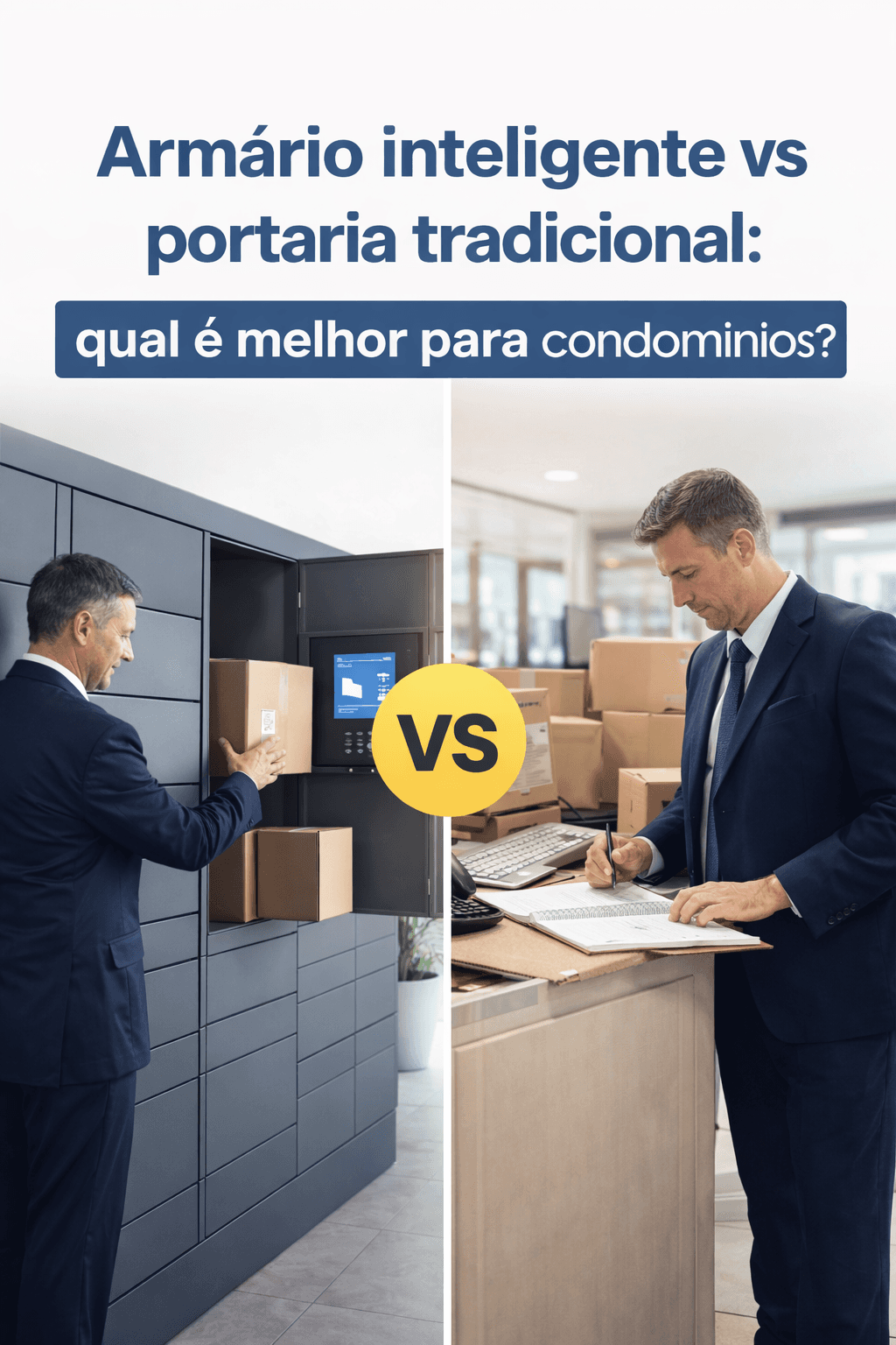 Armário inteligente vs portaria tradicional: qual é melhor para condomínios?