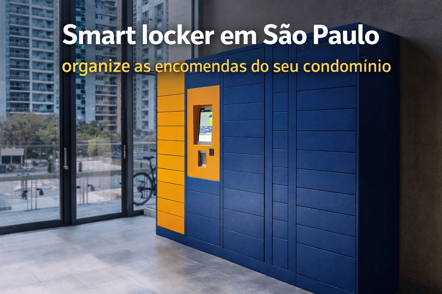 Smart Locker em São Paulo: solução para condomínios com alto volume de encomendas